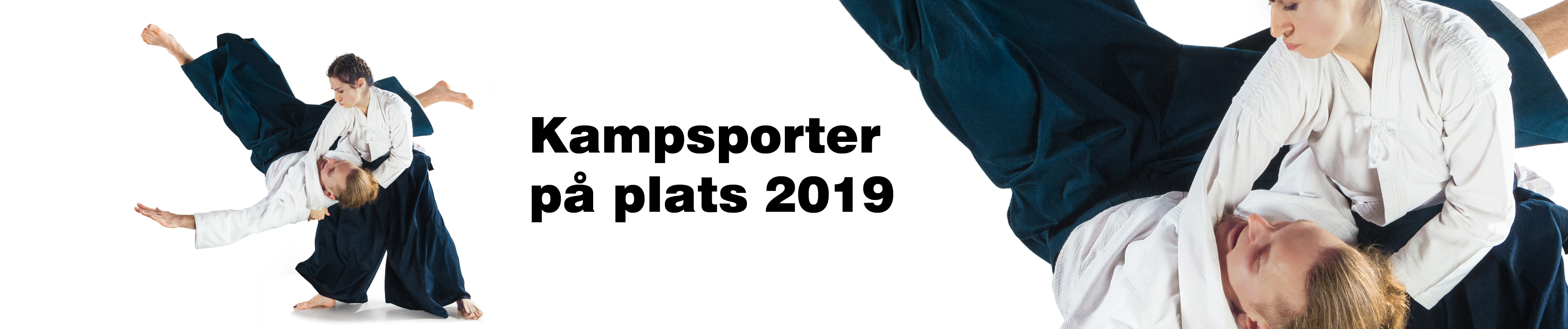 Kampsporter på plats 2019